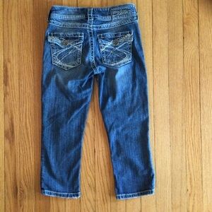 Silver Jeans Suki Surplus Capris Size Waist 25